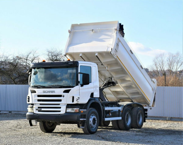 camion bipenne 6x4